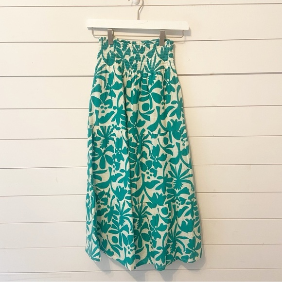 Marine Layer | Corrine Double Cloth 100% Cotton Maxi Skirt Size XS - Picture 2 of 9